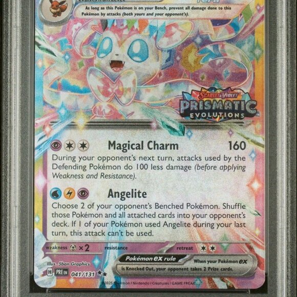 PSA 7 Sylveon EX Surprise Box Exclusive NM 41/131 - Picture 2 of 4
